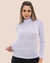 Blusa Cacharrel Feminina Inverno Blusa Canelada Gola Alta na internet