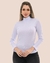 Blusa Cacharrel Feminina Inverno Blusa Canelada Gola Alta