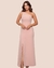 Imagem do Vestido Longo Feminino com Fenda Lateral Social