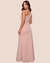 Vestido Longo Feminino com Fenda Lateral Social - comprar online