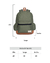Mochila Juliana Felix verde - comprar online