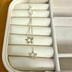 Colar Gravatinha Estrela de Prata 925 - Marizza Pratas