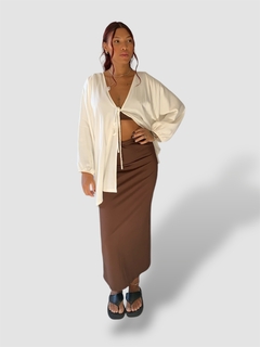 kimono luna off white - Hipe