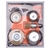 Set Cepillos Acero Para Taladro Harden 5 Pzas Plano Copa - AGC HERRAMIENTAS