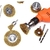 Set Cepillos Acero Para Taladro Harden 5 Pzas Plano Copa en internet