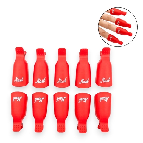 Broches x 10 retirado de semipermanente