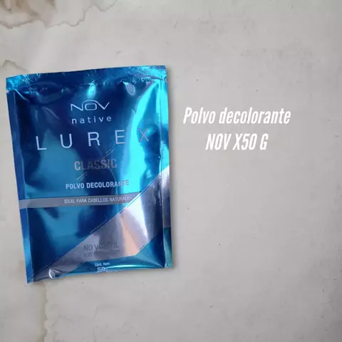 POLVO DECOLORANTE LUREX SOBRE 50GR NOV
