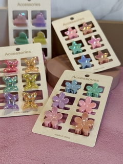 SET DE BROCHES X6 COLORES Y FORMAS - comprar online