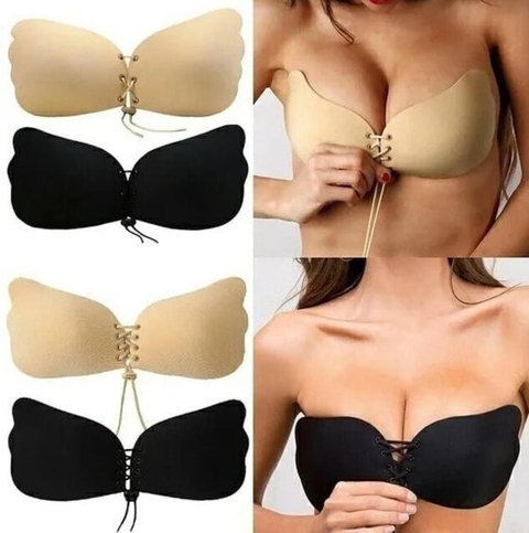 KISS BRA CORPIÑO LEVANTA BUSTO NEGRO