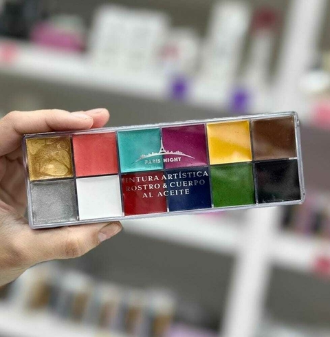 PINTURA ARTISTICA X 12 PARIS NIGHT