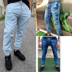 Calça Jeans Masculina Jogger