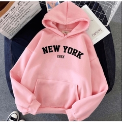Moletom Feminino New York Blusa De Frio Moda De Inverno na internet