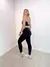 Legging Detalhe + Top Clara Bicolor Azul Neon - loja online