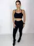Legging Básica Jacquard 3D + Top Bianca Preto - comprar online