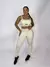 Legging Recorte Jacquard Tigre / Trilobal+ Top Valentina Areia na internet