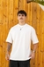 Camiseta Over Lisa Branca na internet
