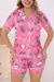 Pijama Americano Hello Kitty Arco Íris