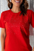 Tshirt Strass Total Aplicação na internet