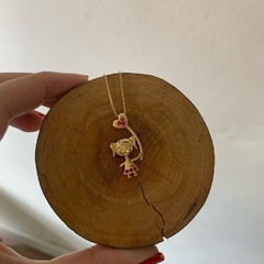 Corrente filhos banhado ouro 18k