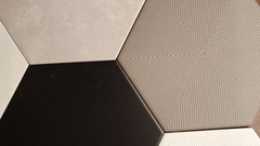 CERAL HEXAGONAL BLACK 20X23 - Miracema Martínez