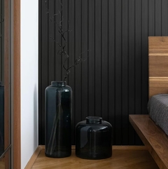 WALL PANEL FLAT - NEGRO - 122X2850 MM - PRECIO X UNIDAD - comprar online