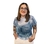 T-shirt tule azul