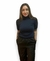 Blusa de malha gola alta