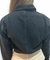 Bomber cropped jeans na internet