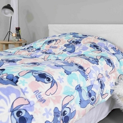 ACOLCHADO PIÑATA FLANEL 1½ PL STICH - comprar online