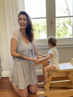 Conjunto Maternal Camisón con Mañanita en internet
