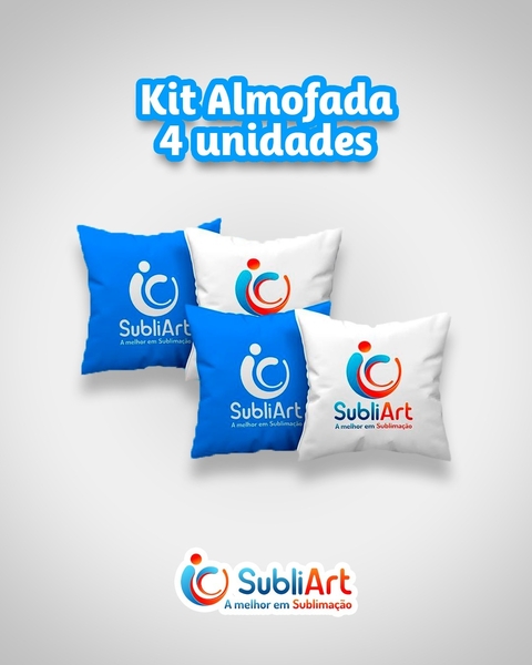 Kit 4 almofadas