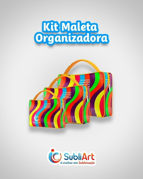 Kit maletas organizadoras