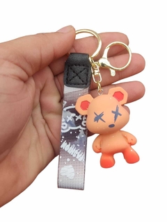 Chaveiro urso resina 6 cores luxo elegância e personalidades em suas chaves - Navarro Comercio