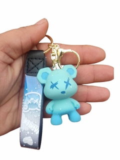 Imagem do Chaveiro urso resina 6 cores luxo elegância e personalidades em suas chaves