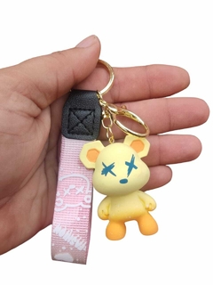 Chaveiro urso resina 6 cores luxo elegância e personalidades em suas chaves - loja online