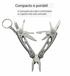 Imagem do Chaveiro alicate multifuncional domestico pequenos reparos