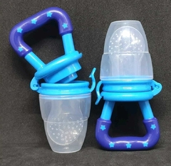 Chupeta Bicos 3 Bicos Porta Frutas Mordedor Silicone Bebe Alimentadora - loja online