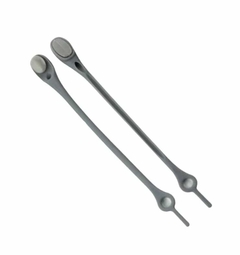 12 unidades/cadarços de silicone redondos sem laços de sapato elástico especial