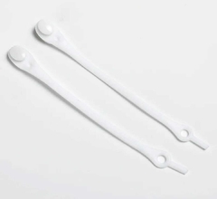 12 unidades/cadarços de silicone redondos sem laços de sapato elástico especial - loja online