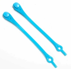 12 unidades/cadarços de silicone redondos sem laços de sapato elástico especial - Navarro Comercio
