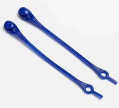 12 unidades/cadarços de silicone redondos sem laços de sapato elástico especial - Navarro Comercio