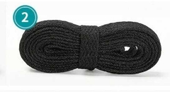 1 PAR CADARÇO ACHATADO 120CM 8MM 57 CORES DISPONIVEL PARA TÊNIS/SAPATO - loja online