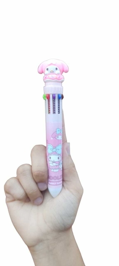 Caneta 10 Cores Hello Kitty: Encante-se com suas cores! - comprar online