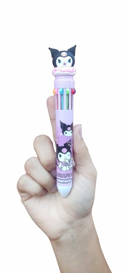 Caneta 10 Cores Hello Kitty: Encante-se com suas cores!
