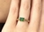 Anel pedra verde - comprar online