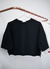 Cropped over preto