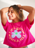 Cropped Grow pink com amarelo