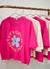 Cropped Grow pink com amarelo - comprar online