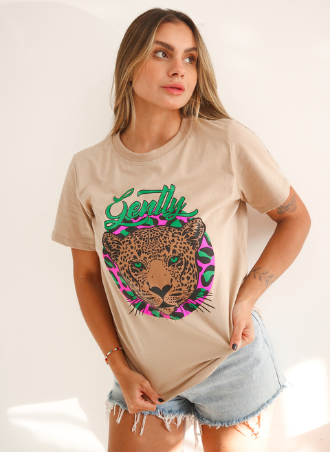 T-Shirt Gentty bege