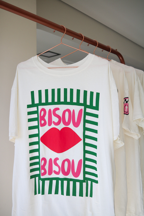 T-shirt Over Size Bisou Bisou - comprar online